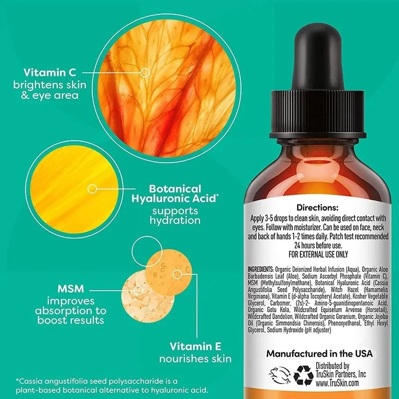 Face Serum TruSkin Vitamin C With Hyaluronic Acid