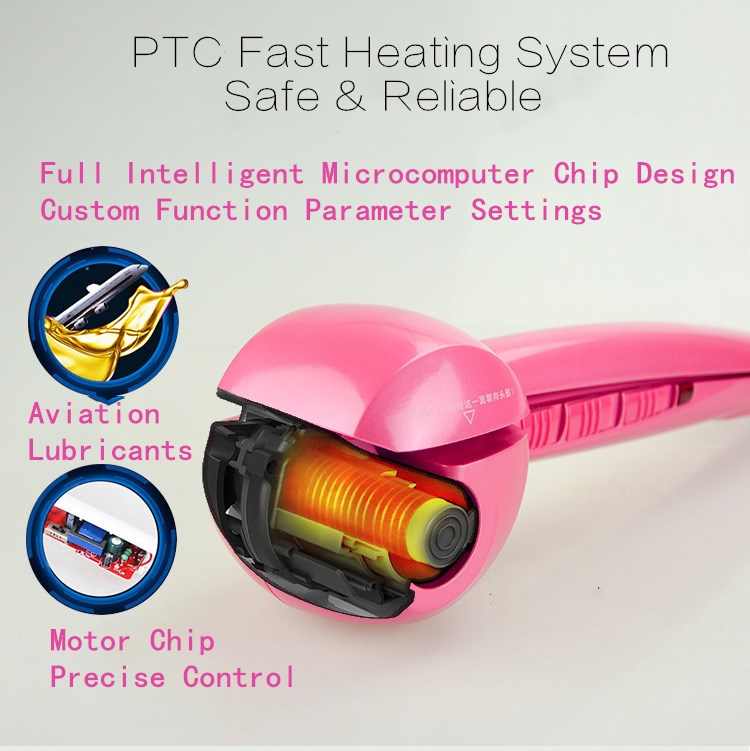 Automatic Steam Hair Curler